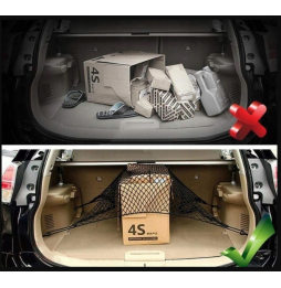 Siatka do Bagażnika Autosiatka Samochodowa Duża Organizer do Bagażnika