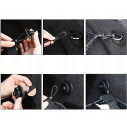 Siatka do Bagażnika Autosiatka Samochodowa Duża Organizer do Bagażnika