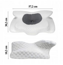 Poduszka Ortopedyczna Profilowana do Spania na Brzuchu Plecach 3D Motylek